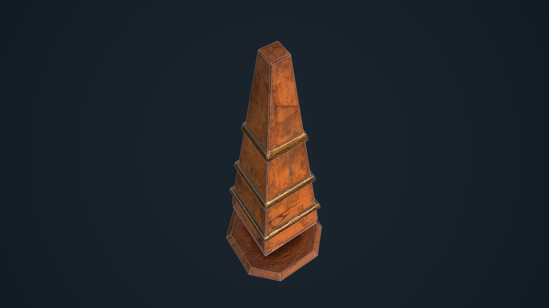 3D Obelisk 3 Model - TurboSquid 1425910