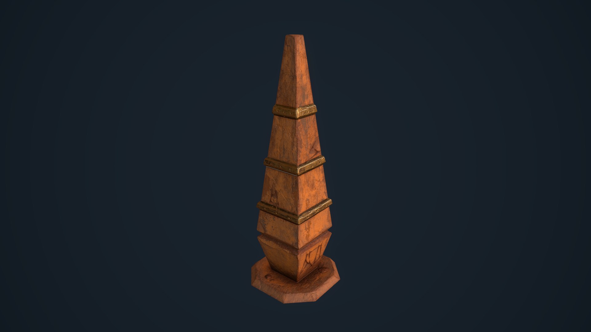 3D Obelisk 3 Model - TurboSquid 1425910