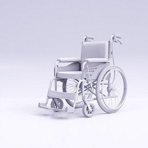 hight wheelchair 3D