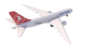 3d a-777 turkish airlines