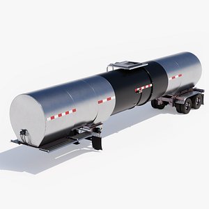 Hot Oil Tank Trailer model