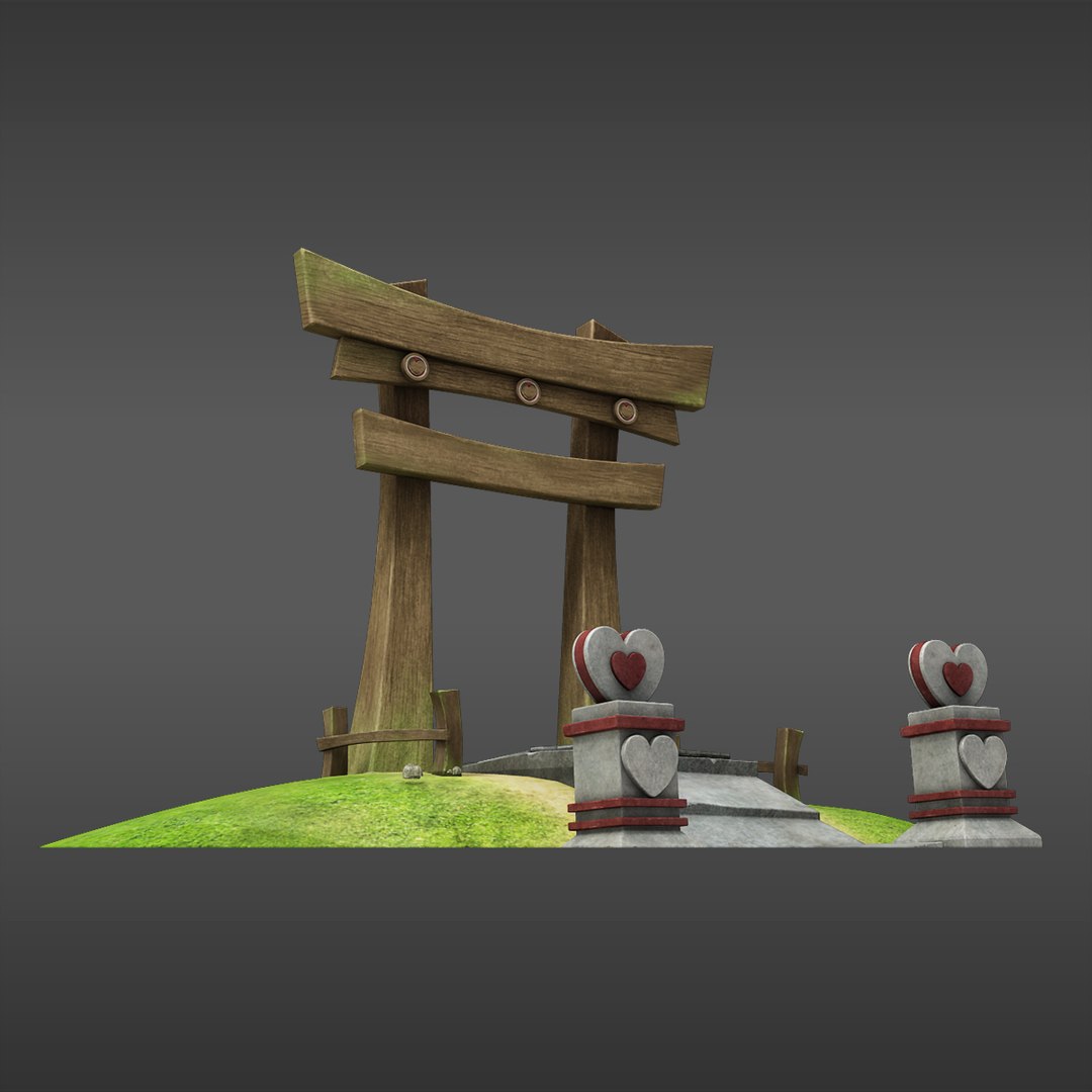 fbx japanese gate