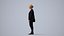 00407Jane002 - Adult Caucasian woman waiting in office wearing transitional business attire carrying