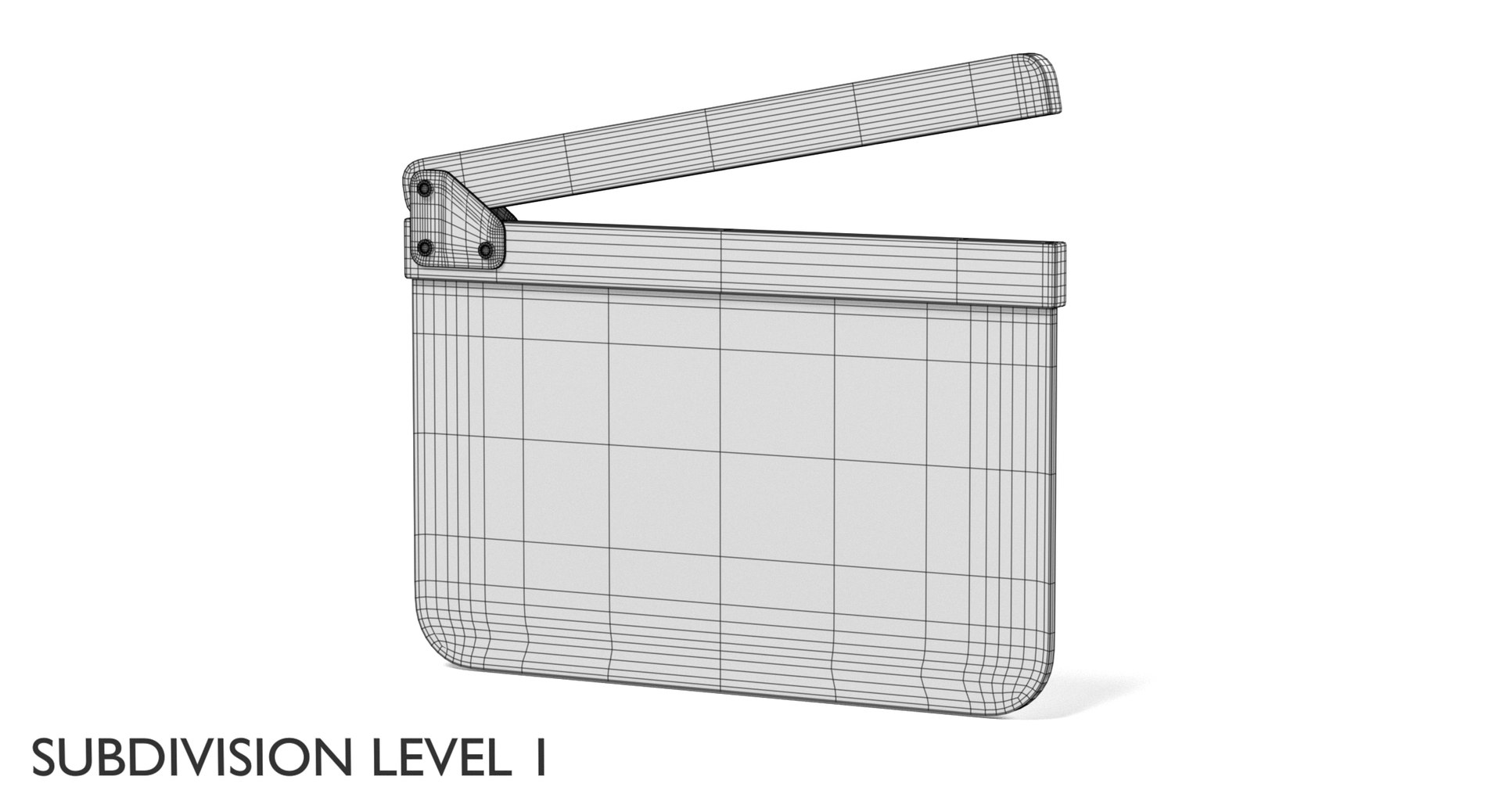 Clapperboard Clapper Board Model - TurboSquid 1168596