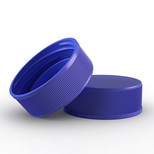 plastic bottle screw cap model