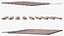 Sterile Scalpels with Plastic Handles Set