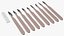 Sterile Scalpels with Plastic Handles Set
