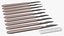 Sterile Scalpels with Plastic Handles Set
