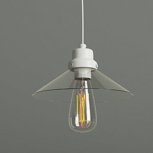 3D hanging lamp loft house