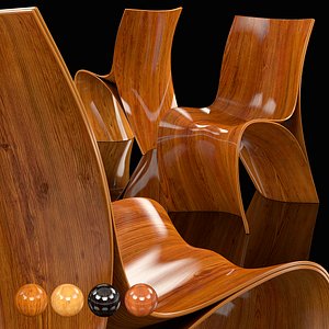 Three Skin Chair 3D