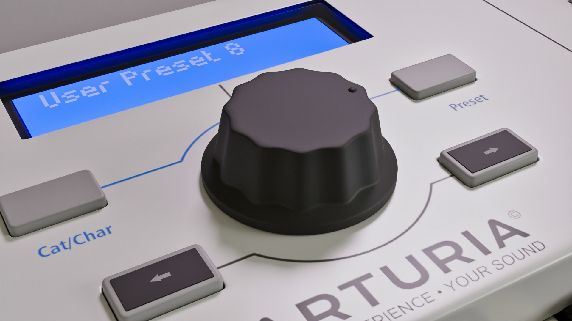 Arturia MIDI controller 61 3D model https://p.turbosquid.com/ts-thumb/Eq/6NRW89/Bw/render5/jpg/1647963874/1920x1080/fit_q87/34461efd121590b8b2abe0223e04acdb3431453a/render5.jpg