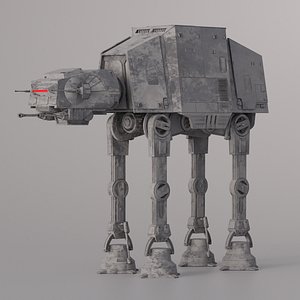 3D Star Wars AT-AT model