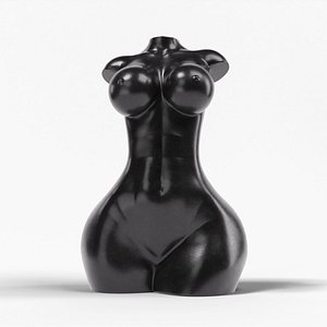 Feminine Body Vase 2 model