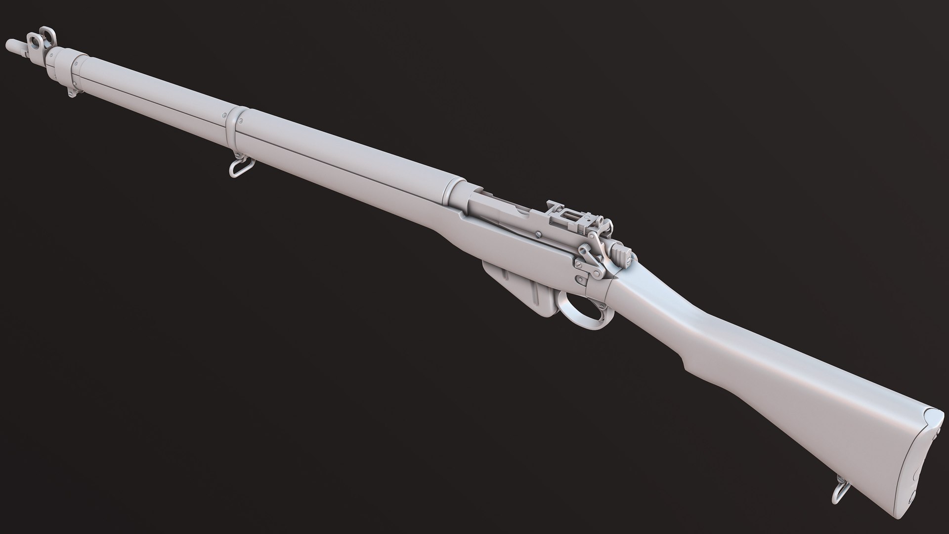 Lee-Enfield Mk1 3D Model - TurboSquid 2023108