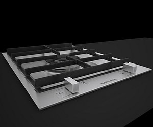 3d barazza hob grid bfeel36