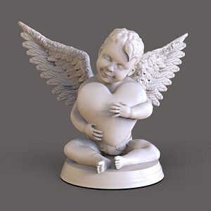 Valentines Cupid 3D model