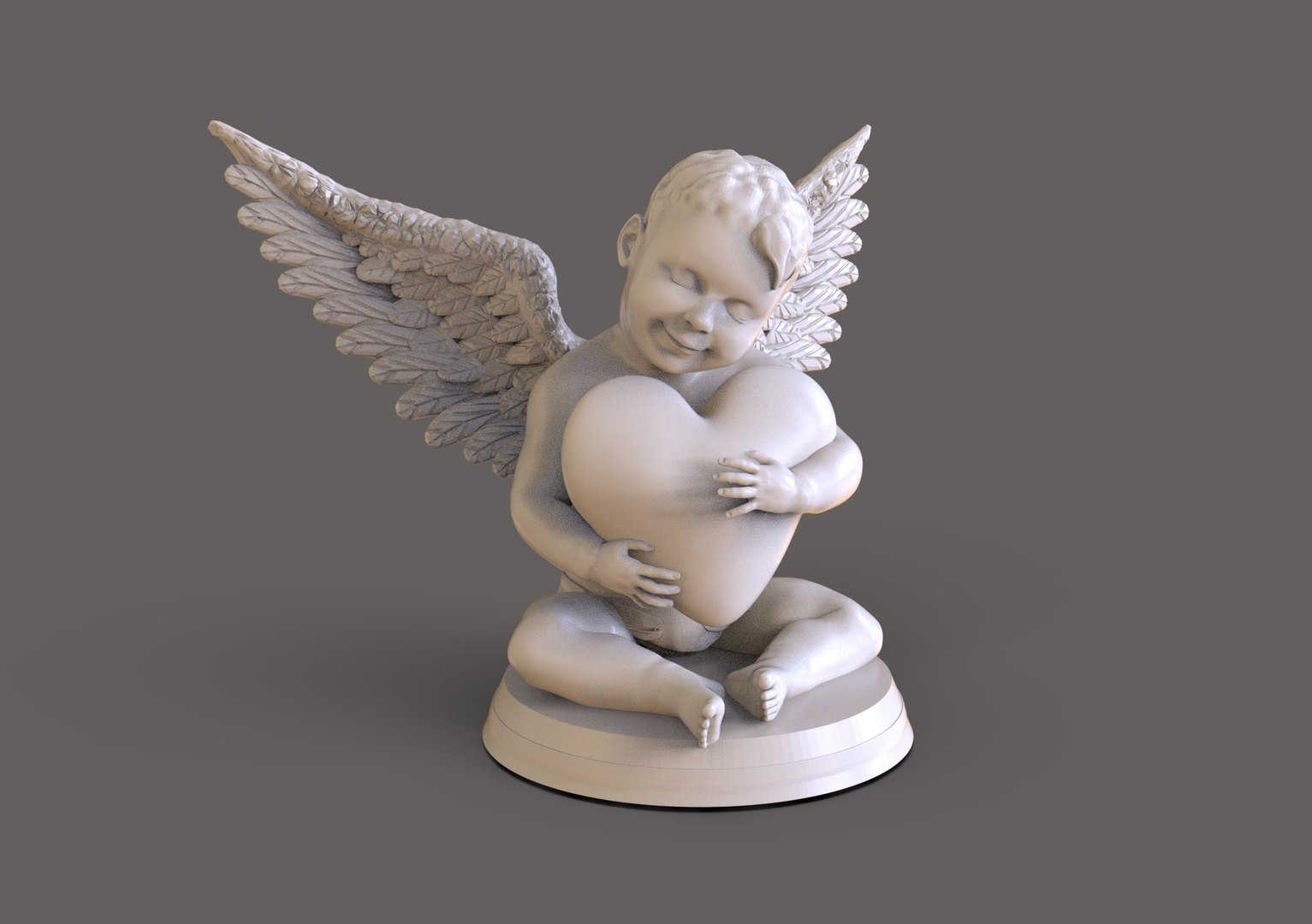 Valentines Cupid 3D Model - TurboSquid 2344774