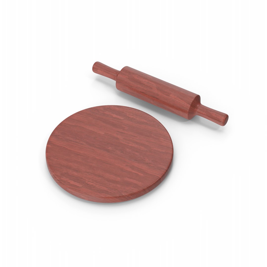 3D Kitchen Rolling Pin TurboSquid 1896917