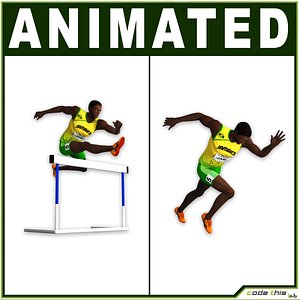 3d usa jamaica model