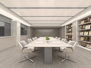 3D meeting room model
