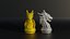Epic Dragon Chess Set With 6 Different Model 3D print model