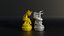 Epic Dragon Chess Set With 6 Different Model 3D print model