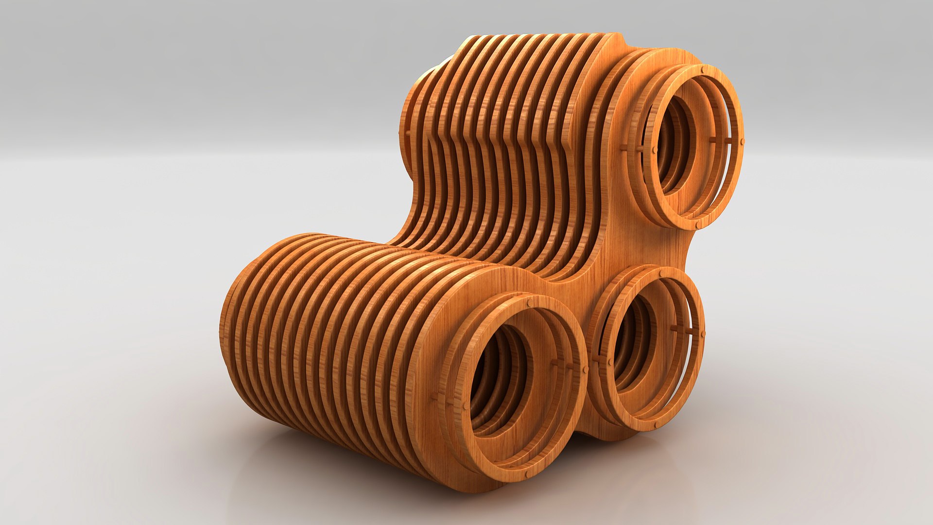 3D Parametric Chair 07 - TurboSquid 2086245