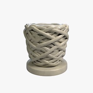 3D Bird Nest Pen Holder Woodland Haven Desk Organizer STL File 3D Printable File model