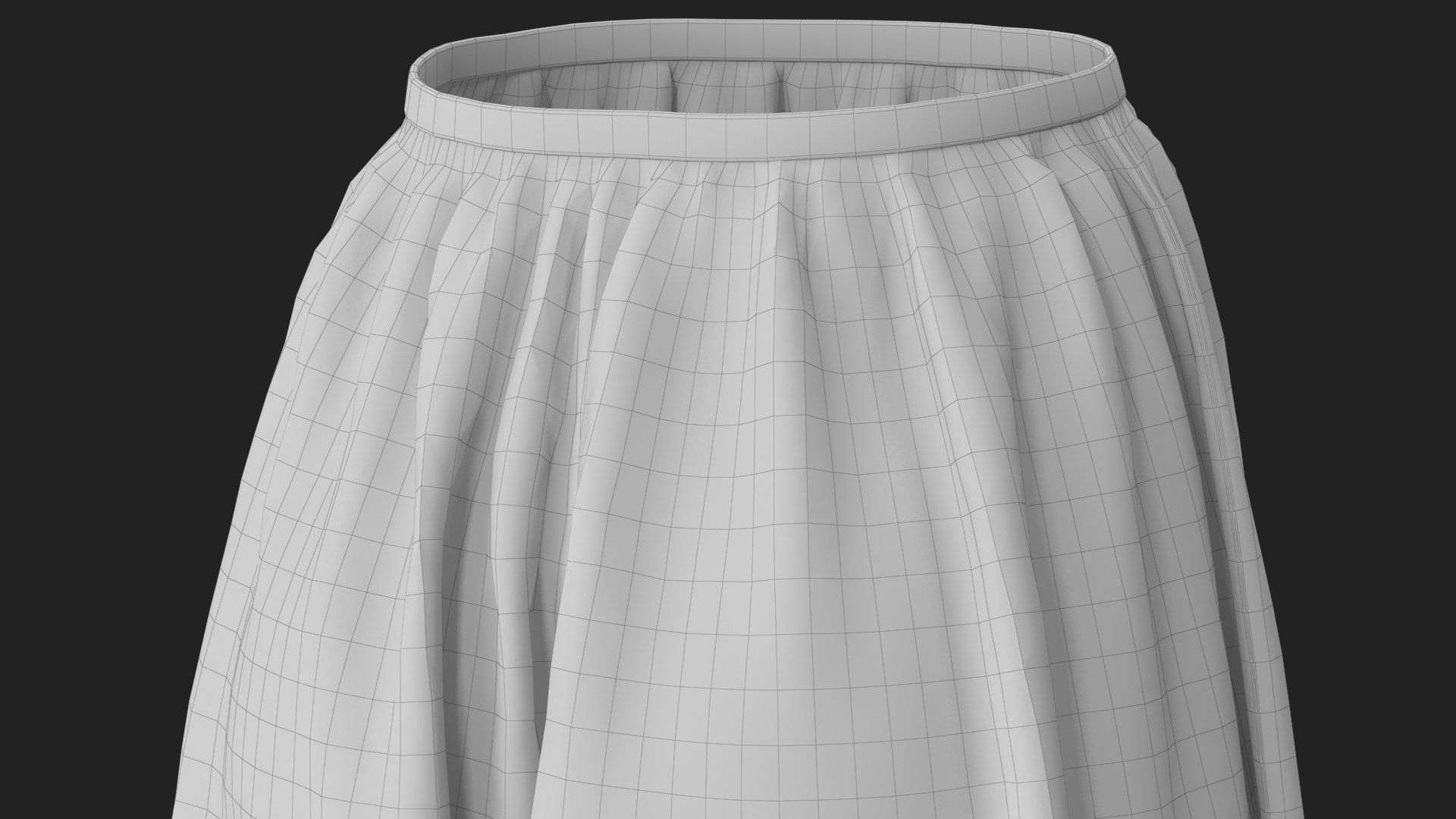 Skirt Black 3D model https://p.turbosquid.com/ts-thumb/Eq/j7BNx4/8s/wireframe_08/jpg/1754050704/1920x1080/fit_q87/78a3208c894b6a8f848cbb66fd6188a77a0daf29/wireframe_08.jpg