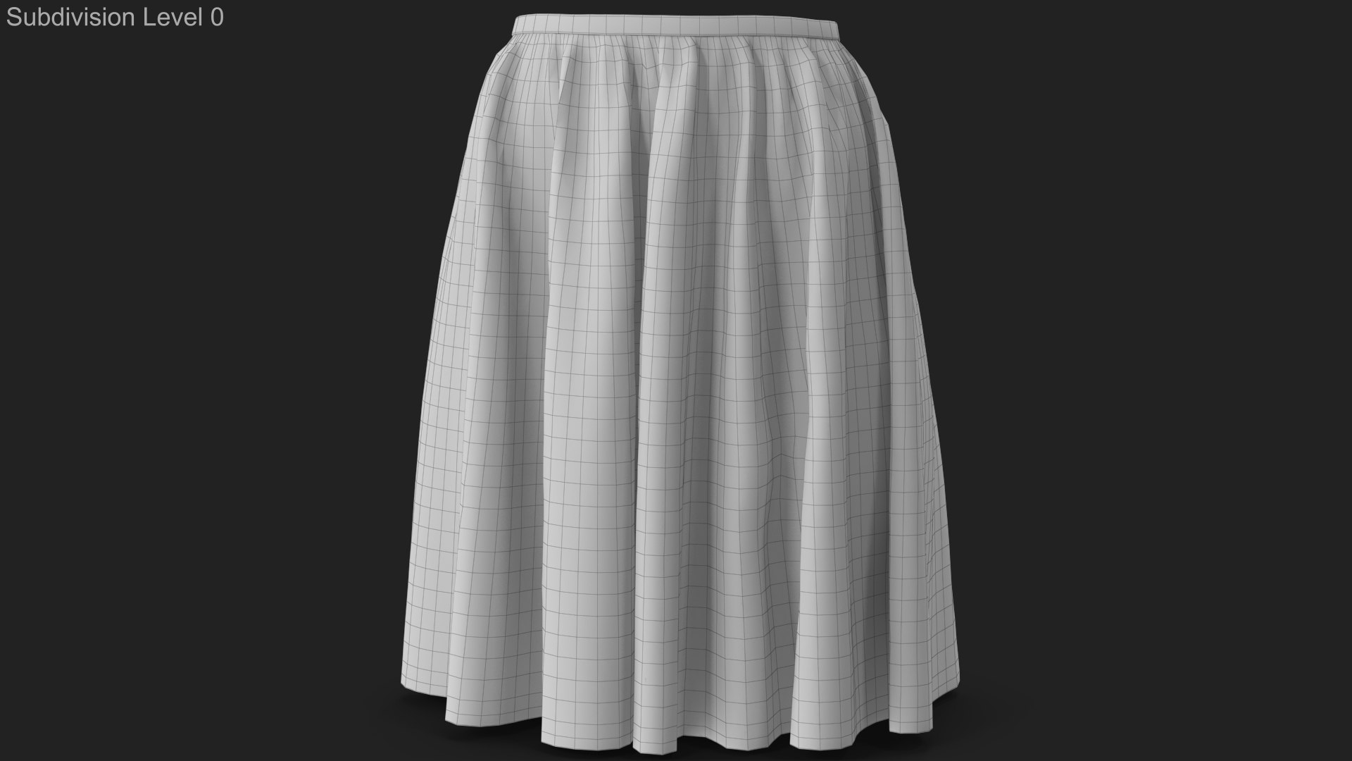 Skirt Black 3D model https://p.turbosquid.com/ts-thumb/Eq/j7BNx4/9d/wireframe_00/jpg/1754050660/1920x1080/fit_q87/fcf6eb908fbfcbc02e54eb567cec025c77e974c4/wireframe_00.jpg