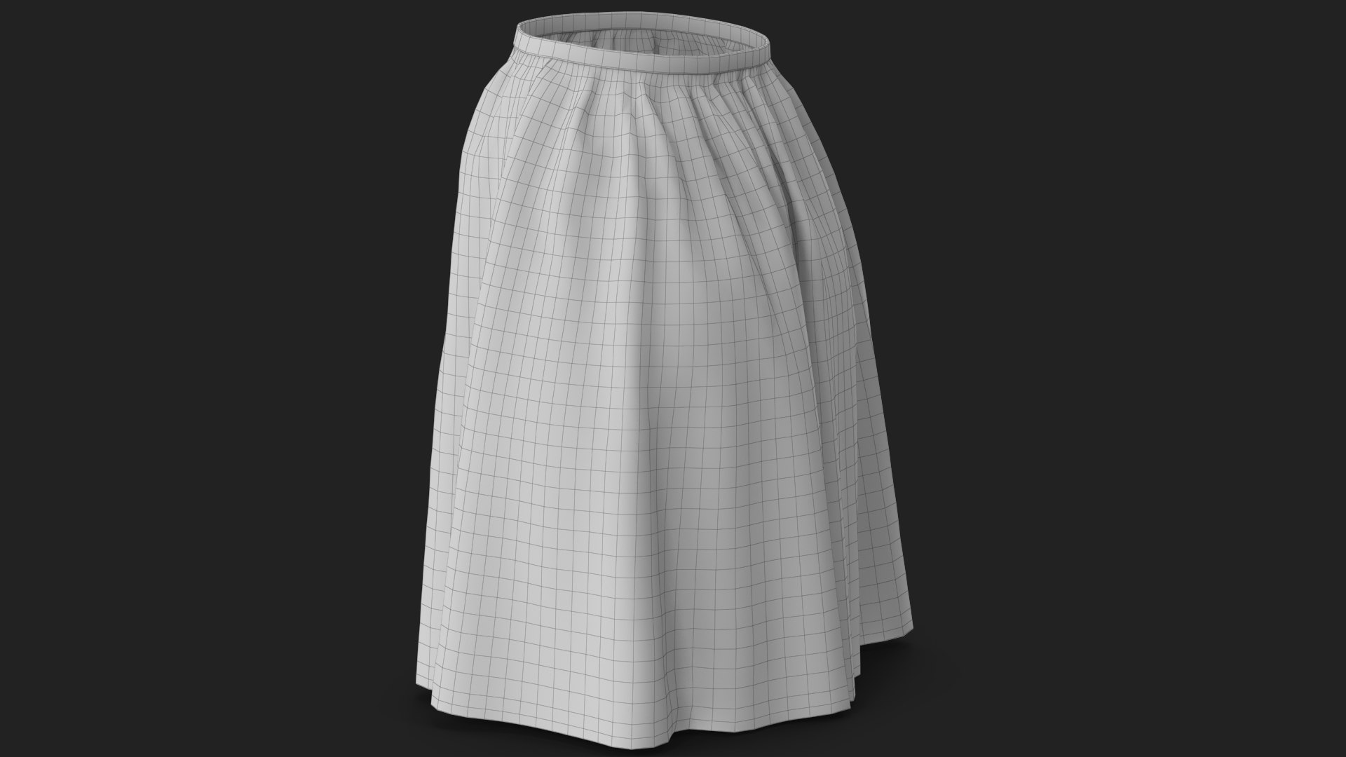 Skirt Black 3D model https://p.turbosquid.com/ts-thumb/Eq/j7BNx4/PA/wireframe_05/jpg/1754050687/1920x1080/fit_q87/59cbb6e354d0df14efd21ec611ce343d9ec8c3e5/wireframe_05.jpg