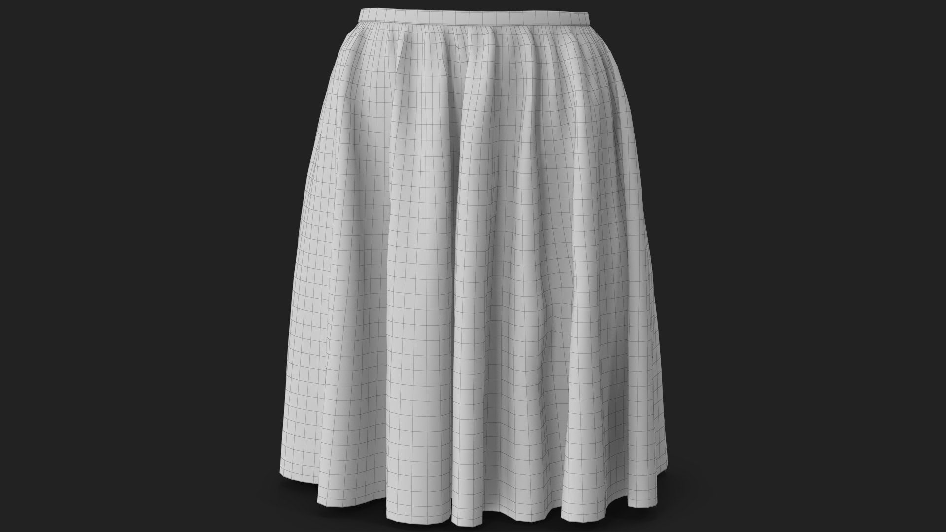 Skirt Black 3D model https://p.turbosquid.com/ts-thumb/Eq/j7BNx4/h5/wireframe_02/jpg/1754050678/1920x1080/fit_q87/01f0791743bcb3ca95f251854bd2bd663dc5faed/wireframe_02.jpg