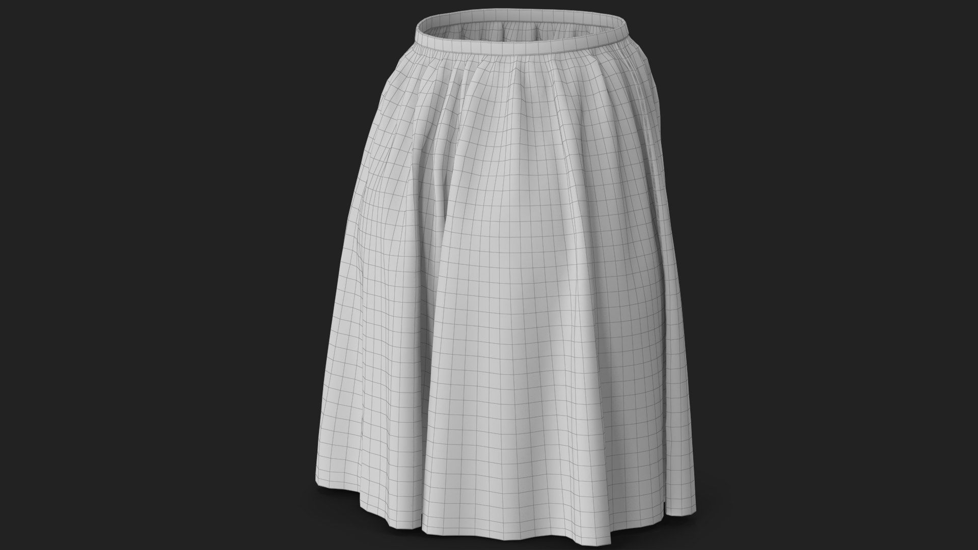 Skirt Black 3D model https://p.turbosquid.com/ts-thumb/Eq/j7BNx4/k5/wireframe_04/jpg/1754050678/1920x1080/fit_q87/c58079367b4f1d9c8b3f6775000a2182cdc2894a/wireframe_04.jpg