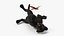 Playful Black Panther Cub with Butterfly Fur