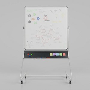 Customizable Double-Sided Metal Whiteboard Square Writing Board