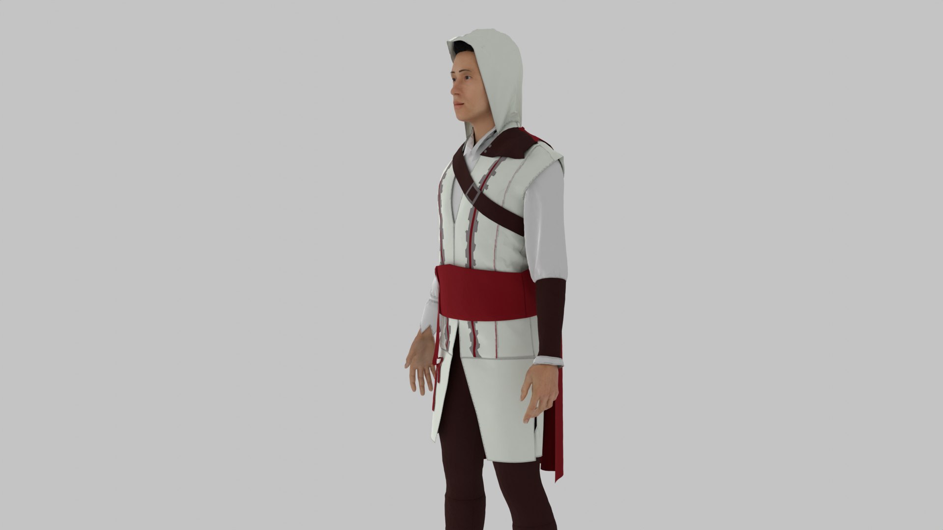 Assassin Character 3D Model - TurboSquid 1970603