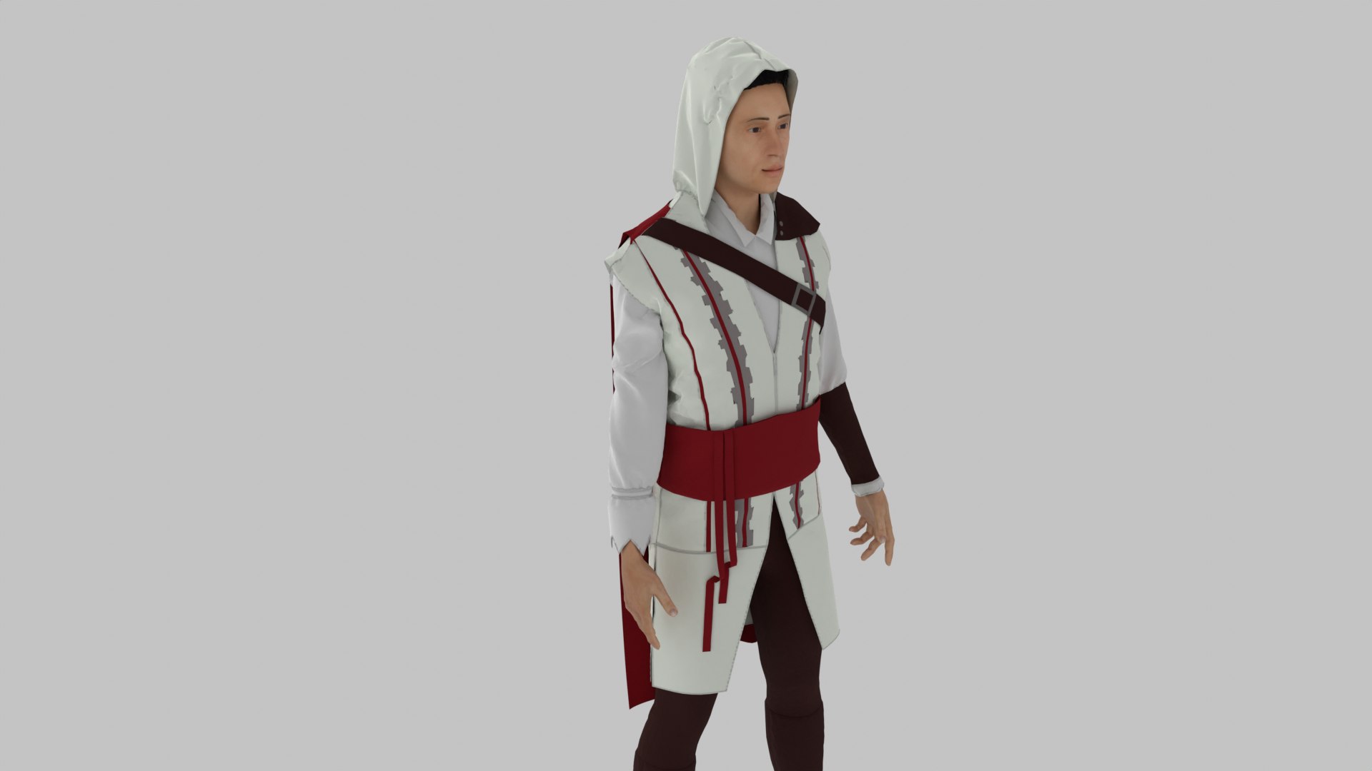 Assassin Character 3D Model - TurboSquid 1970603