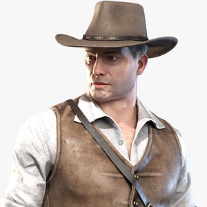 3D 19th Century Adventurer