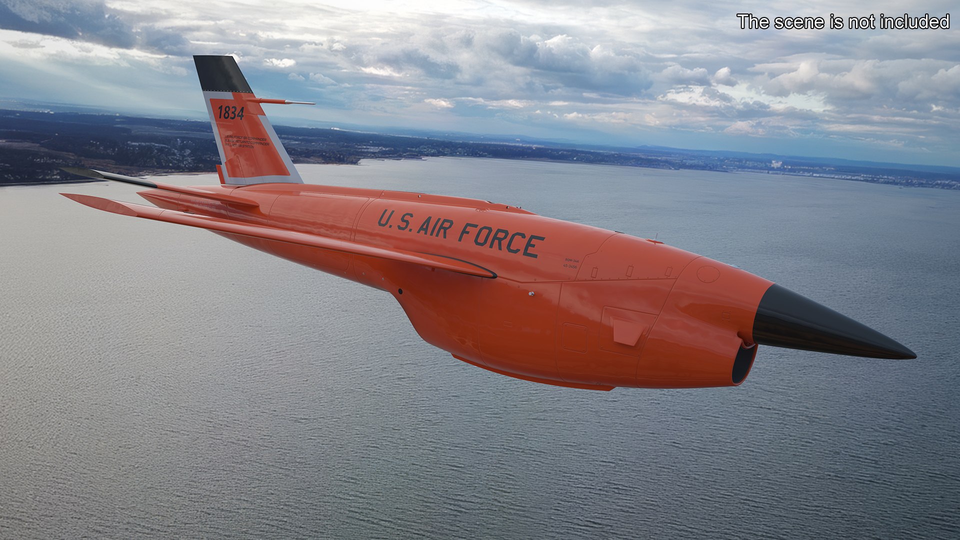 3D Ryan BQM-34A Firebee UAV - TurboSquid 2448324