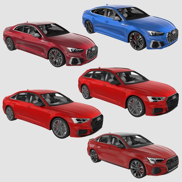 3D Audi S Collection