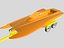 Drag Boat with Trailer