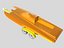 Drag Boat with Trailer