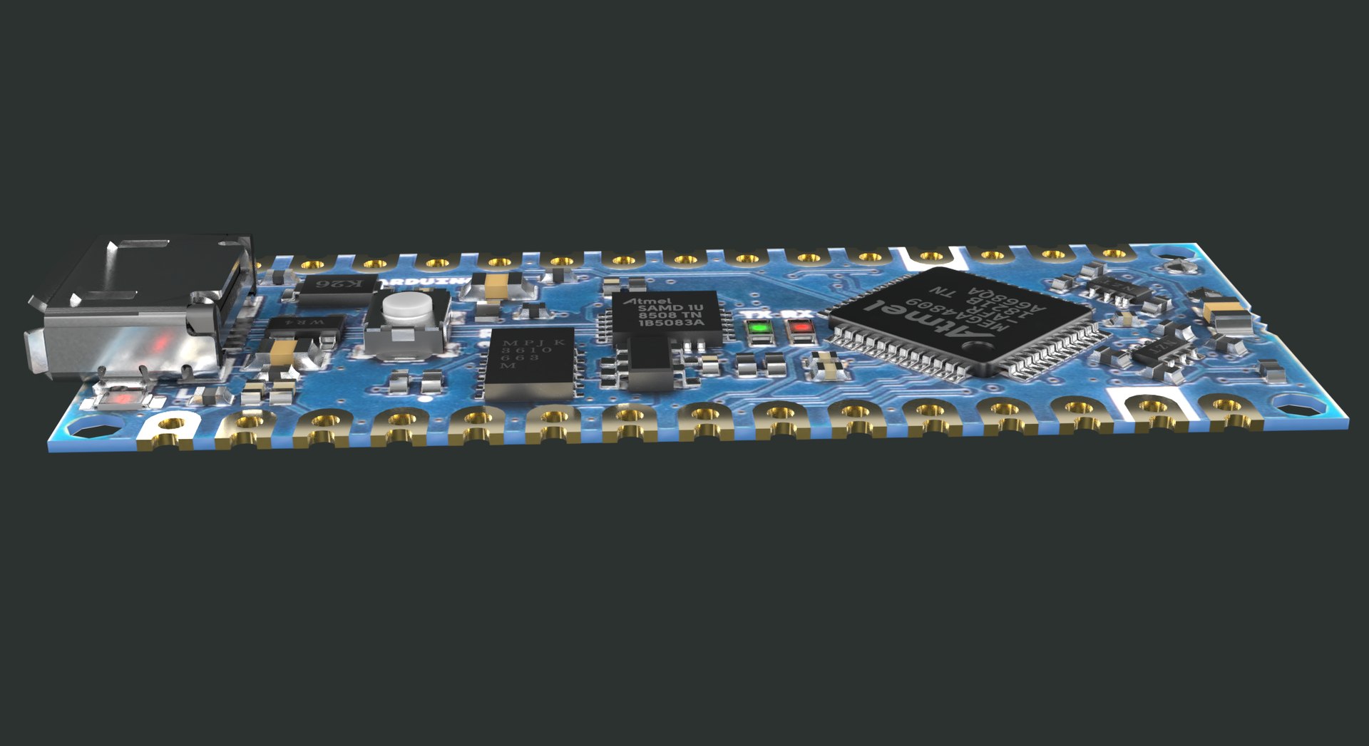 3D Arduino Nano - TurboSquid 1513040