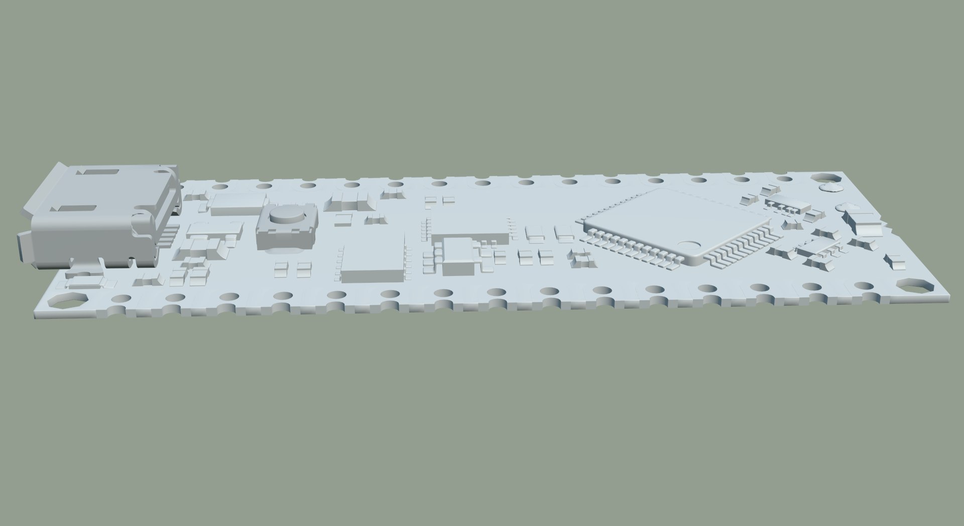 3D Arduino Nano - TurboSquid 1513040