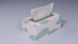 3D Tissue Box Simple