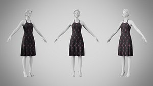 Dress 22 Light Burst Static