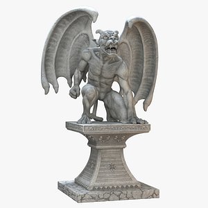 gargoyle sculpture 3D model