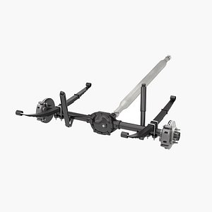 HEAVY DUTY AXLE AND DRIVESHAFT