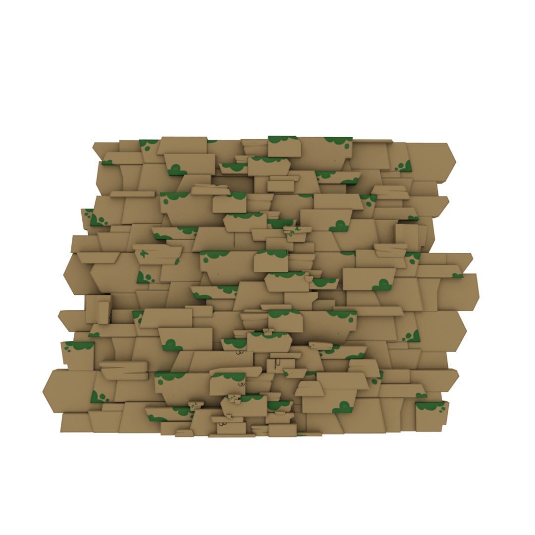 3D rock wall - TurboSquid 1693866