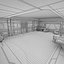 science fiction interior scene 3ds
